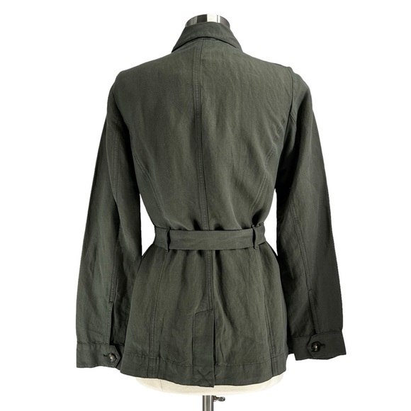 J.JILL Linen & Rayon Safari Jacket S - Picture 5 of 9